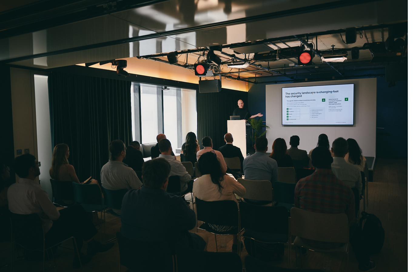 Keynote session at an Innovatus Media event